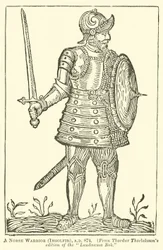 Un guerrier norvégien, Ingolfir, 874 après J.-C.