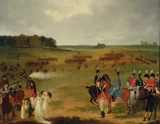 Revue de la cavalerie volontaire de Londres et de l