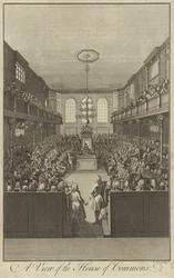 Vue de la Chambre des communes, Westminster