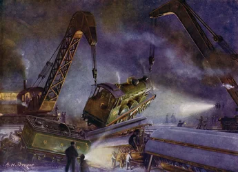 Une équipe de dépannage