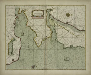 Carte de la côte est de l