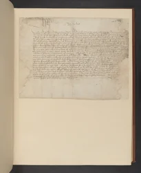 Une lettre écrite par Henry VII au chevalier Sir Gilbert Talbot, Add MS 46454, f.6r