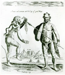 Un homme et une femme du Cap de Bonne-Espérance