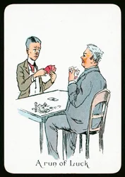 Un coup de chance (lithographie en couleur)