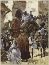 Une rue à Tanger