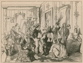 Une loge de théâtre