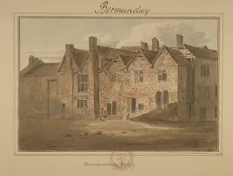 Abbaye de Saint-Sauveur, Bermondsey, 1809