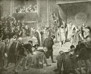 Abdication de Gustave Vasa (gravure)