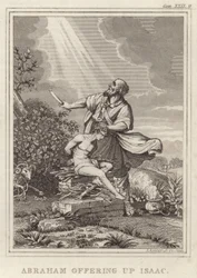 Abraham offrant Isaac