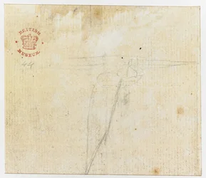 Add. 15508, f.44v, Un croquis, tiré de 