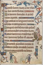 Add. 42130, f.56, Psaume 29, Exécution de Thomas de Lancaster, du 