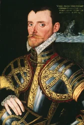 Amiral Sir Richard Hawkins (1532-1595), vers 1590