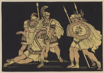 Énée et le corps de Lausus