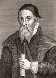 Alexander Erskine de Gogar, c.1521-1592. Seigneur écossais et gardien de Jacques VI d