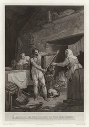 Alfred dans la maison du vacher