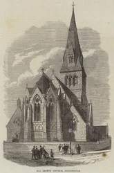 Église de Tous les Saints, Nottingham (gravure)