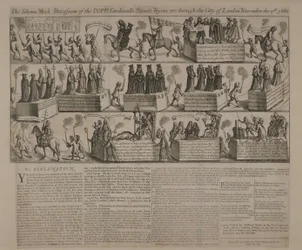 Une procession anti-catholique, 1680