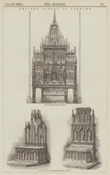 Autels Anciens en Allemagne (gravure)