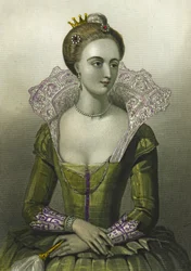 Anne de Danemark, reine consort de Jacques I de Grande-Bretagne, 1856