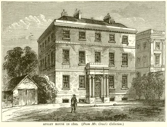 Maison Apsley en 1800