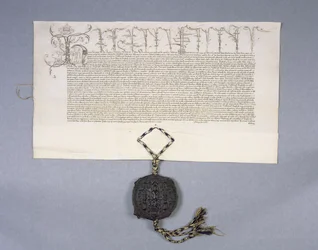 Archive 11980 : Charte enregistrant la concession par le roi Henri VI au New College d