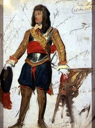 Armure (c.1615) au musée du Louvre, Paris, c.1850
