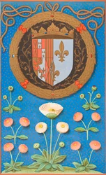 Armes et emblème de Marguerite de Navarre, 1878