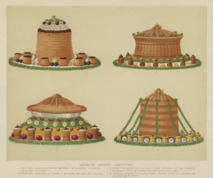 Pâtisserie artistique (salée)