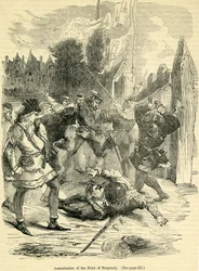 Assassinat du duc de Bourgogne, extrait de Cassell
