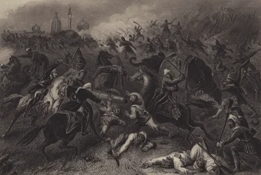 Attaque des mutins avant Kanpur