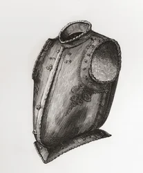 Plastron et dos, ouverture à l