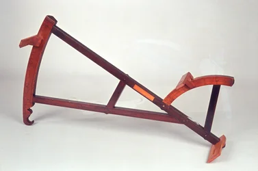 Bâton arrière (lignum vitae et buis)