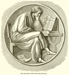 Bas-relief sur le monument de Collins, par Flaxman