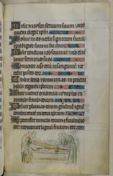 Scène en bas de page d