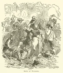 Bataille de Worcester (gravure)