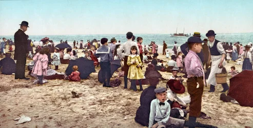 Scène de plage
