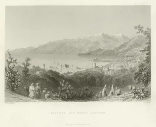 Beyrouth et Mont Liban, 1837