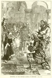 Fiançailles de la Princesse Isabelle à Richard