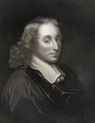 Blaise Pascal (1623-62) de La Galerie des Portraits, publié en 1833