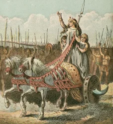Boadicée et son armée