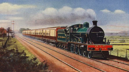 Courrier Bombay-Calcutta sur le Great Indian Peninsula Railway