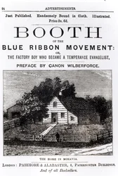 Stand du Mouvement du Ruban Bleu, 1883