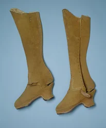 Bottes censées avoir appartenu à la reine Élisabeth I, 16ème siècle