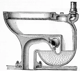 Toilette Wash-Out Excelsior No. 7 de Bostel, 1870