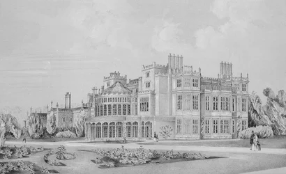 Parc de Brampton près de Huntingdon, 1852