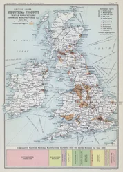 Produits industriels des îles britanniques, manufactures textiles, quincaillerie, etc.