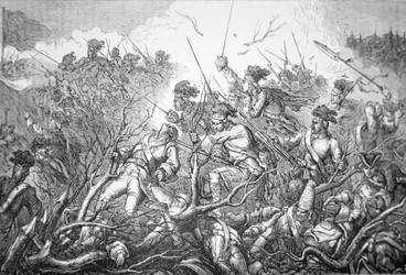 Attaque britannique sur le Fort Ticonderoga le 8 juillet 1758