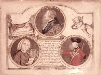 Britons behold the best of kings..., 1762