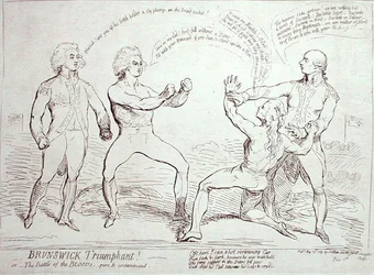 Brunswick Triumphant! publié par J. Aitken en 1789