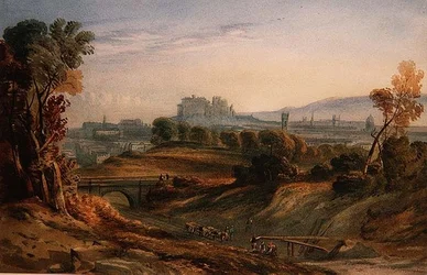 Construction du chemin de fer à Édimbourg